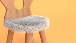 Christmas Chair Fur uai